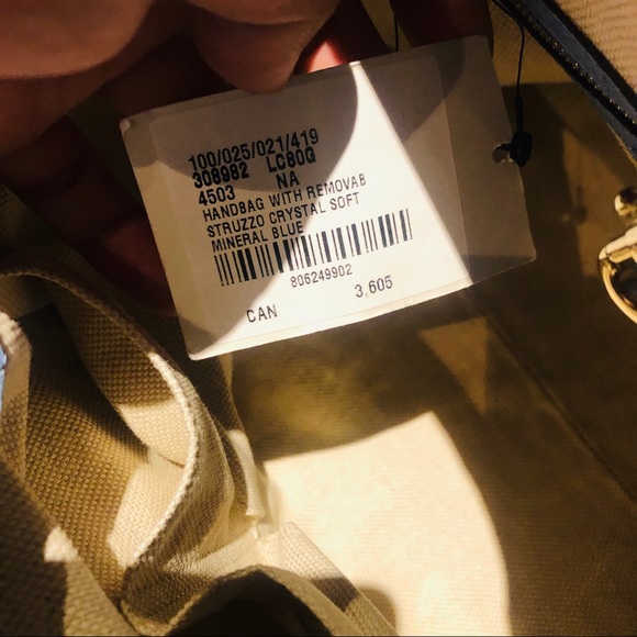 gucci bag with ostrich leather - Picture 6 of 9